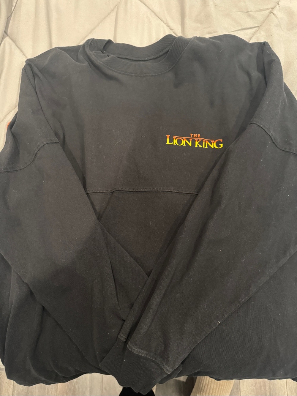 Spirit Jersey  Lion King Black Crewneck Tshirt